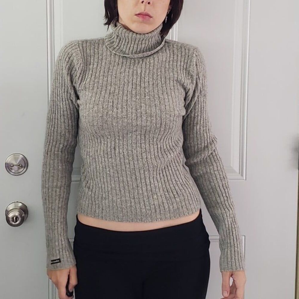 Y2K Abercrombie and Fitch Lambswool Turtleneck‎ Sweater